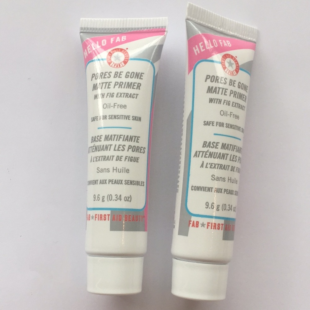 Fab beauty pores be gone matte primer minis